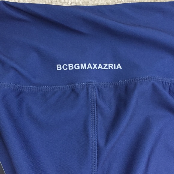 BCBG MAXAZRIA Ombré Legging w/ Velvet Side Stripes - Picture 5 of 6